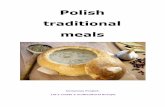 Polish traditional meal