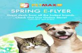PetMax Spring E-Flyer