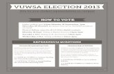2013 VUWSA Election pull-out
