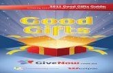 Good Gifts Guide 2011