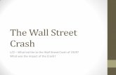 The wall street crash summary