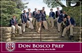 Don Bosco Prep Admissions Brochure 2012 - 2013