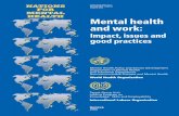 ILO 2000 mental health and work, impact issues and good practices