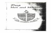 Men and Manners: Prep Student Handbook (circa 1966)