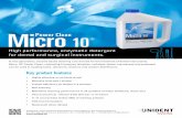 Micro 10 power clean