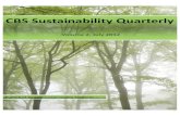 CBS Sustainability Quarterly #2