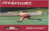 1999 Women's Lacrosse Media Guide