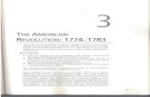 (US History) The American Revolution: 1774-83