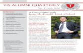YIS Alumni Quarterly Summer 2010