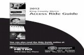 2012 Access Ride Guide