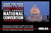 Convention 2012 Save the Date