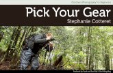 Pick your Gear - Outdoor Photography for beginners