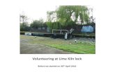 Volunteering at Lime Kiln lock