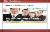 WEEKLY NEWSLETTER-EQUITY TIPS