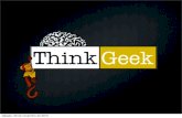 Think Geek new product line