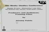 Producers and audiences framing films - Booklet