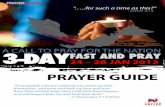 NECF National 3 Day Prayer Guide