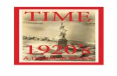 1920's A Decade in Review: Times Magazine