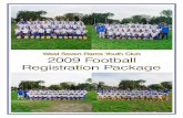 2009 Football Registration Package