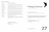 The Platypus Review, № 27 — September 2010 (reformatted for reading; not for printing)