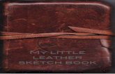 My little leather Sketch Book