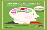 26th Salon de Gourmets - Post Salon Brief