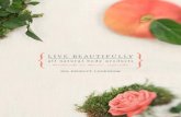 Live Beautifully Body Products 2014 Lookbook