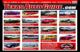 August 26th, 2011 Issue of Texas Auto Guide Lubbock
