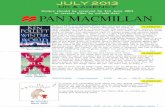 Pan Macmillan Asia Monthly Catalogue - July  2013 UK