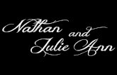 Nathan + Julie Wedding Guestbook