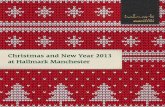Hallmark Hotel Manchester Christmas Brochure 2013
