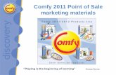 Comfy 2011 Point of Sale marketing materials catalog