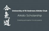 St Andrews Aikido Scholarship