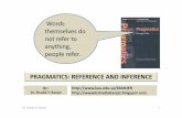 Reference and Inference by Dr. Shadia