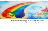 Embracing differences...