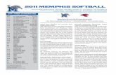 2011 Memphis Softball Game Notes - Week 5 v.2