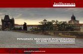 Privately Managed Privatization in the Czech Republic