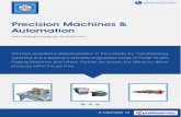 Precision machines automation