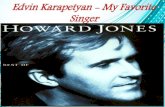 Edvin karapetyan my favorite singer
