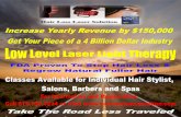 Laser class for hair stylist