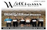Williams Pioneer Review 06/17/2013