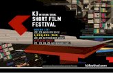 K3 Festival Programme and Flyer for Udine and Ljubljana - 2012