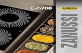 Linha de confecção EVO 700 Zanussi Professional