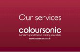 Coloursonic Services Brochure