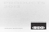 EvenOdd Products 2013
