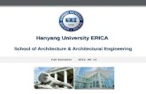 Hanyang University ERICA Architecture