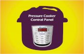 Pressure Cooker Contral Panel