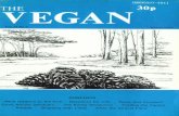 The Vegan Winter 1982