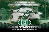 2012-13 Dartmouth Men's Hockey Yearbook