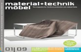 material & technik möbel Ausgabe 1 / 2009